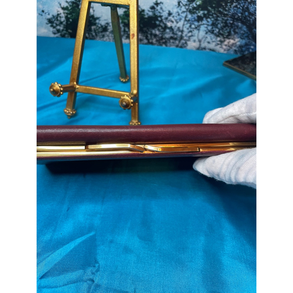 Cartier Burgundy Leather Wallet full size beautiful - Picture 4 of 12